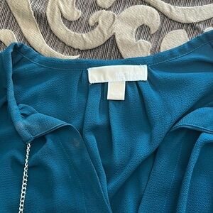 Michael Kors Deep Teal Blouse